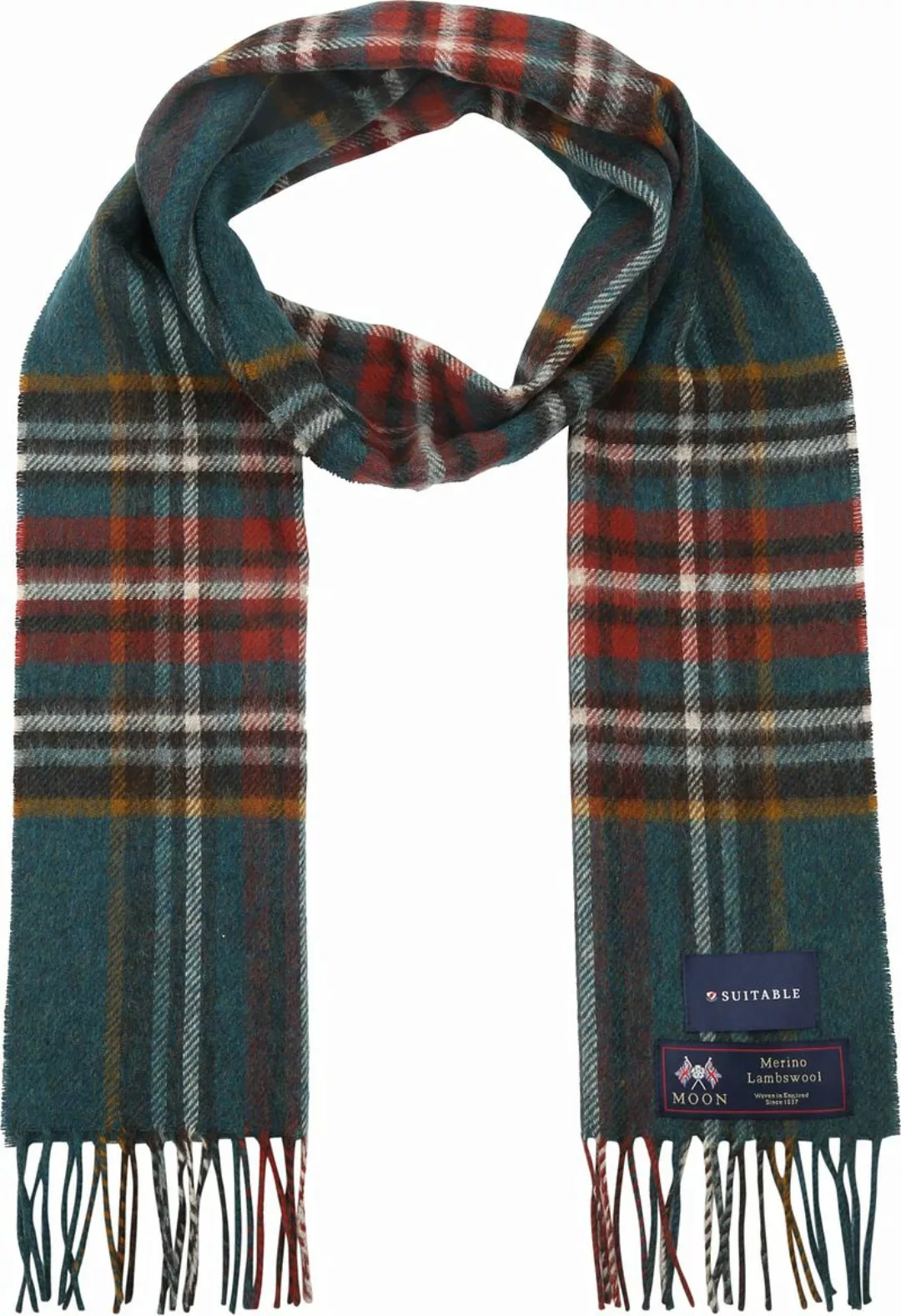Geeigneter Herrenschal Kariert Merino Beige - günstig online kaufen