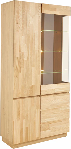 Home affaire Vitrine, Höhe 184 cm, teilmassiv, FSC-zertifiziert günstig online kaufen