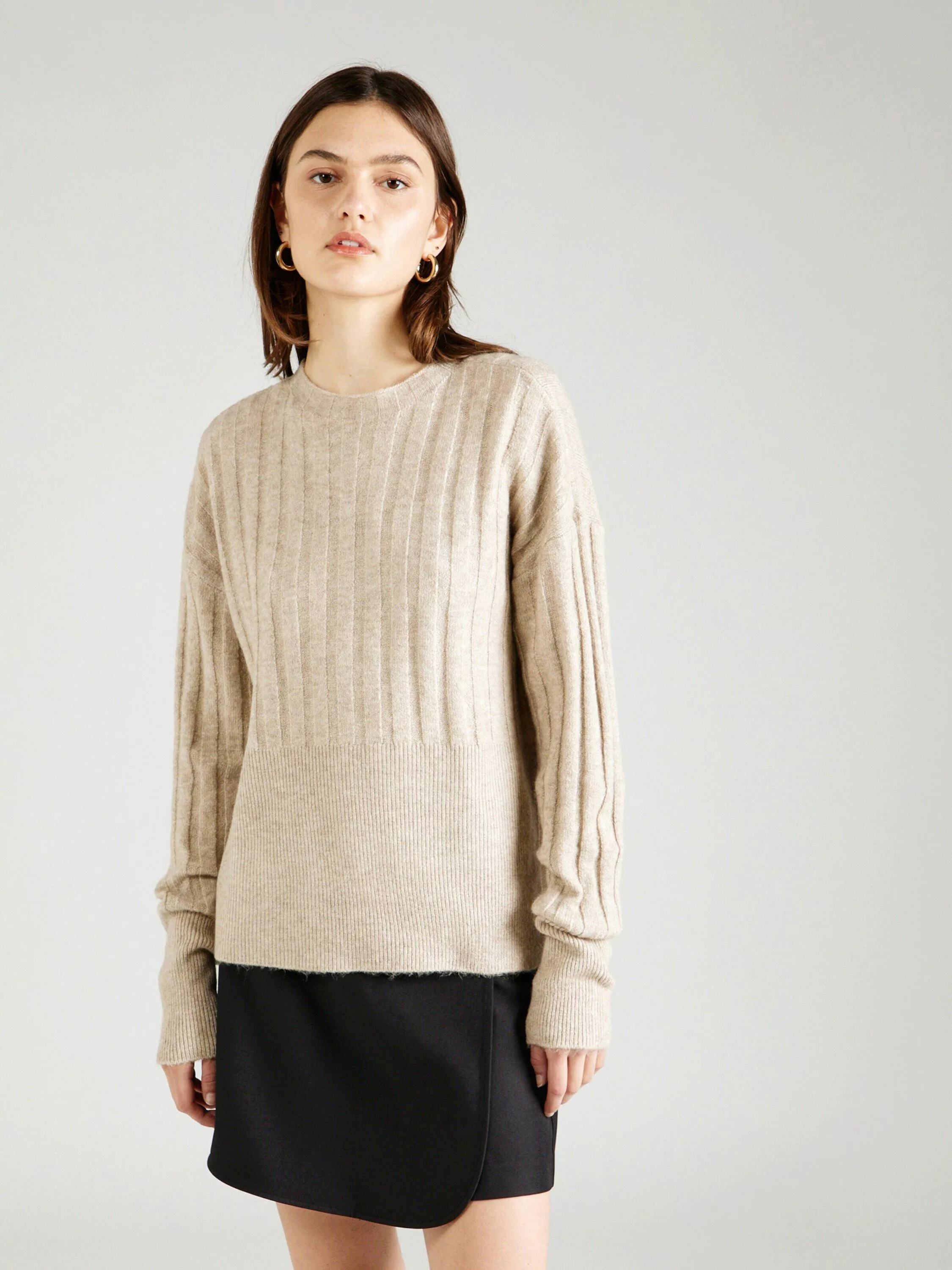 Noisy may Rundhalspullover VIOLA (1-tlg) Plain/ohne günstig online kaufen