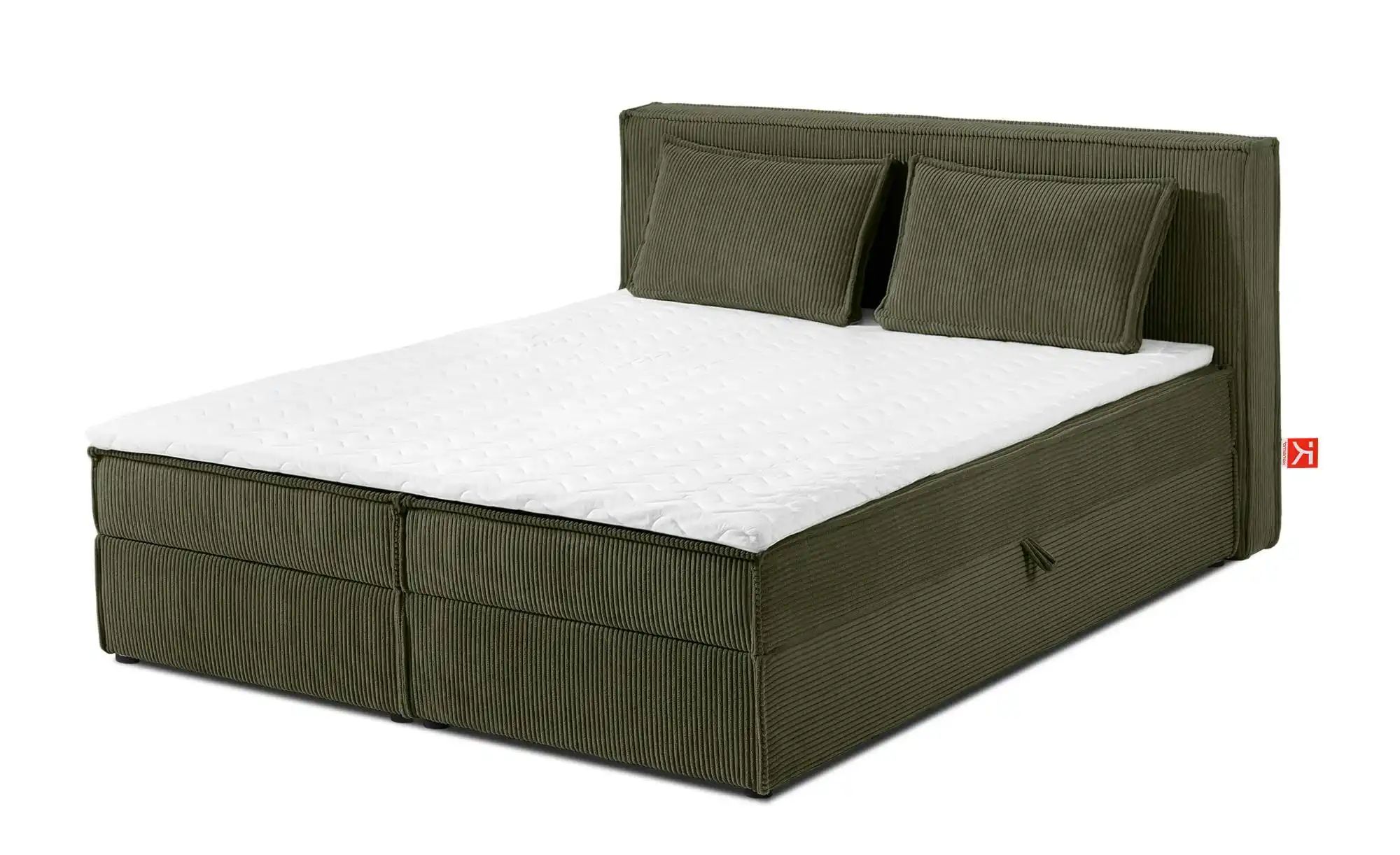 KONSIMO Boxbett  Roti ¦ grün ¦ Maße (cm): B: 165 H: 95 Betten > Polsterbett günstig online kaufen