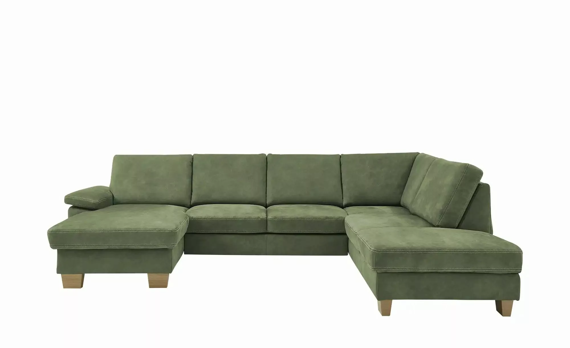 meinSofa Wohnlandschaft  Samu ¦ grün ¦ Maße (cm): B: 316 H: 90 T: 235.0 Pol günstig online kaufen