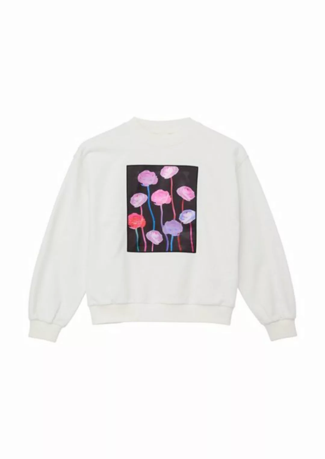 s.Oliver Rundhalspullover Sweatshirt günstig online kaufen