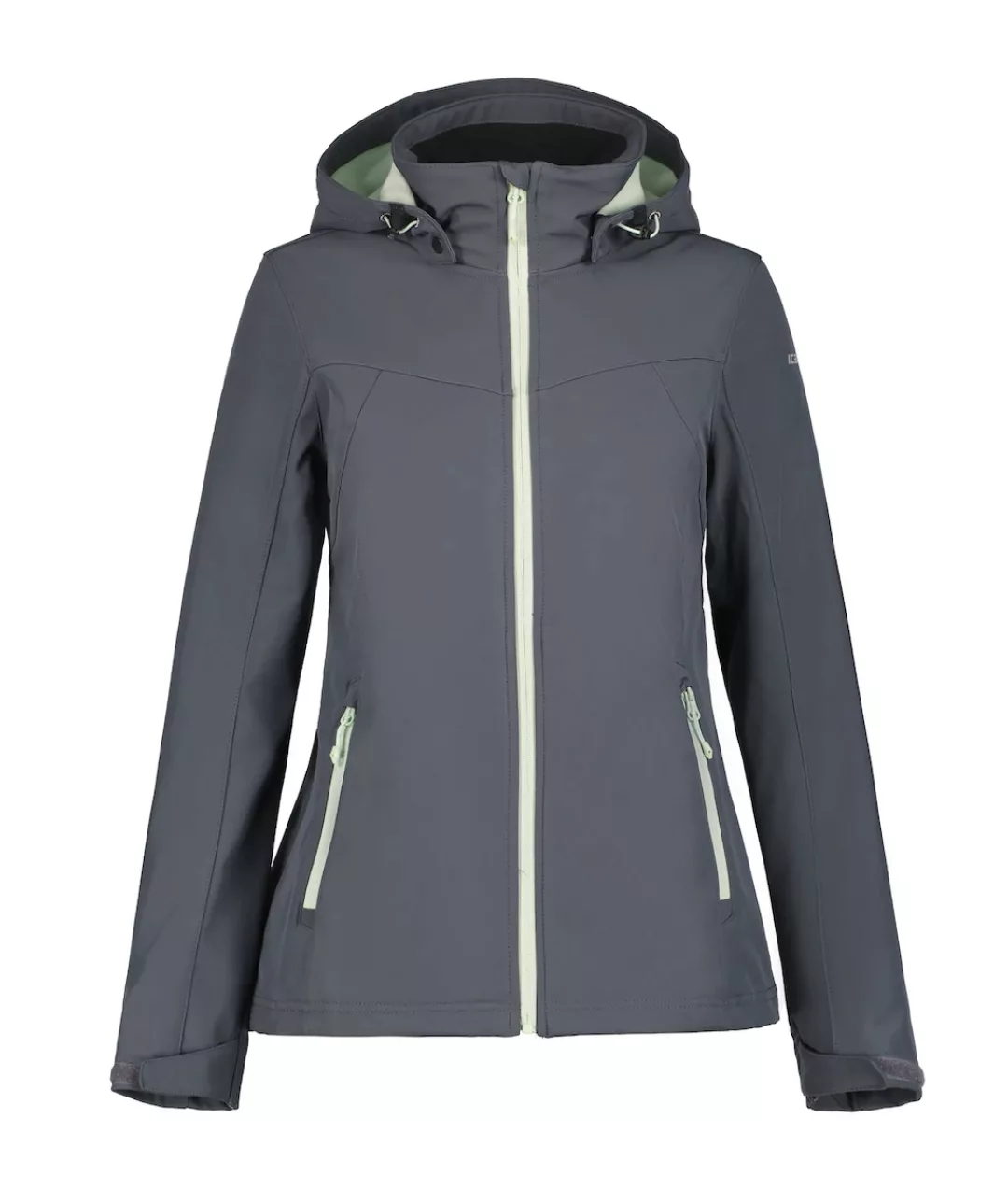 Icepeak Softshelljacke "D SOFTSHELLJACKE BRENHAM", mit Kapuze, mit hohem St günstig online kaufen