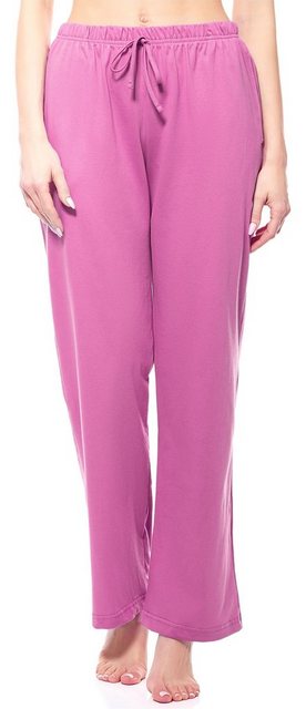 Merry Style Pyjamashorts Damen Schlafanzughose Lang MPP-001 (1-tlg) mit Tas günstig online kaufen