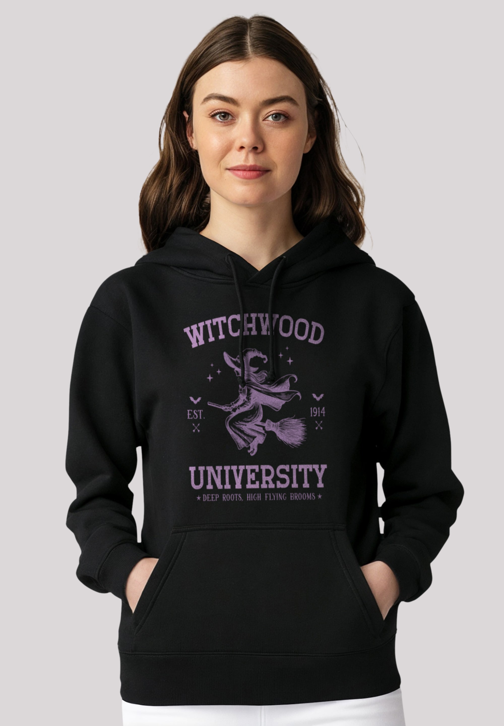 F4NT4STIC Kapuzenpullover "Halloween University witchwood", Premium Qualitä günstig online kaufen