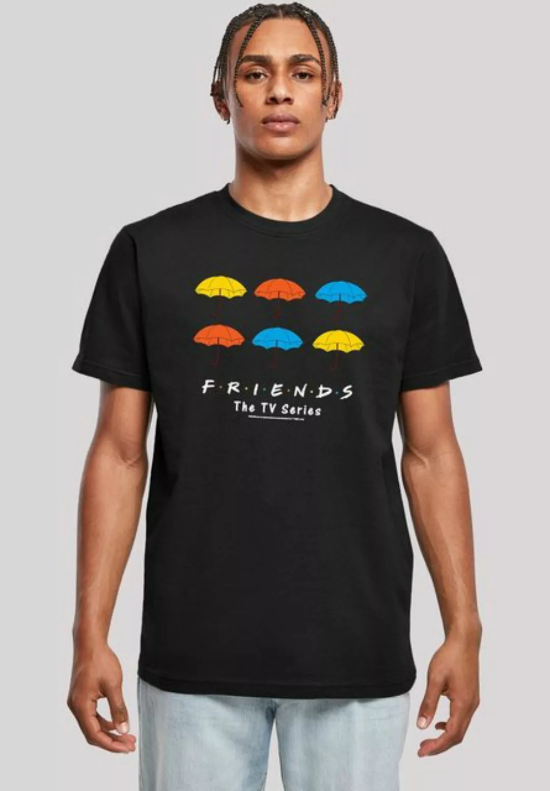 F4NT4STIC T-Shirt FRIENDS Bunte Regenschirme Herren,Premium Merch,Regular-F günstig online kaufen