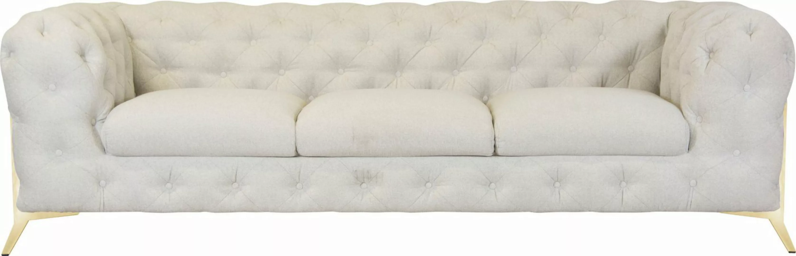 Leonique Chesterfield-Sofa "Amaury", aufwändige Knopfheftung, moderne Chest günstig online kaufen