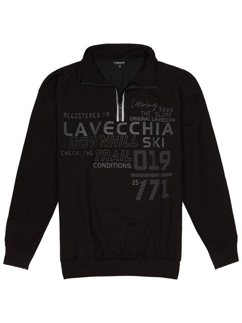 Lavecchia Sweatshirt Lavecchia Herren Sweatshirt LV-2029 Übergröße Poloshir günstig online kaufen