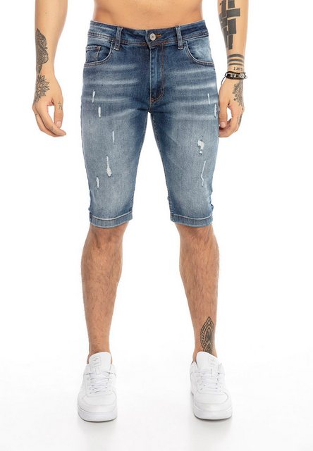 RedBridge Jeanshemd Red Bridge Herren Jeans Shorts Kurze Hose Denim fetzige günstig online kaufen