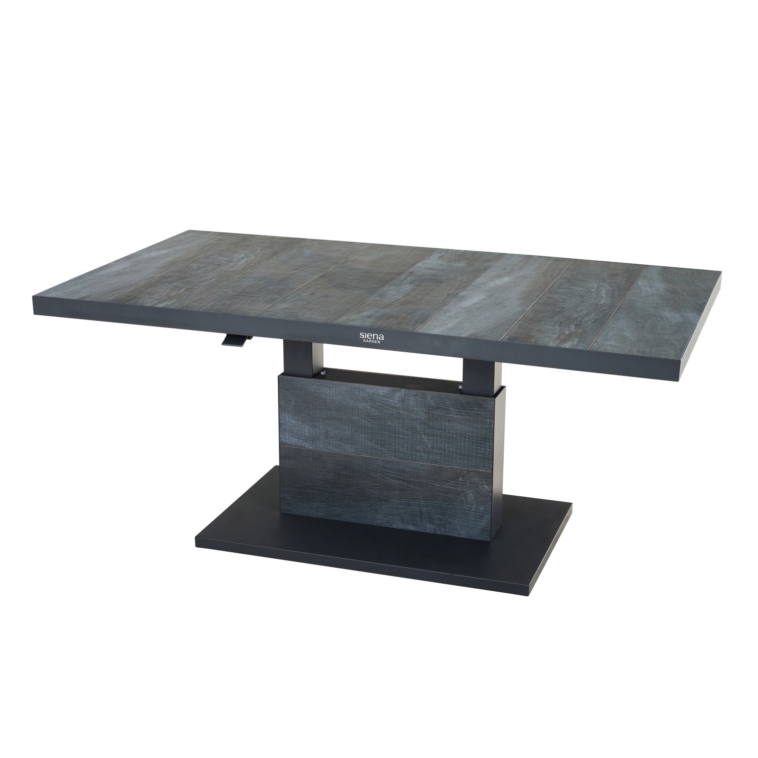 Siena Garden Gartentisch Talina Rechteckig Wood Grey 90 cm x 160 cm günstig online kaufen