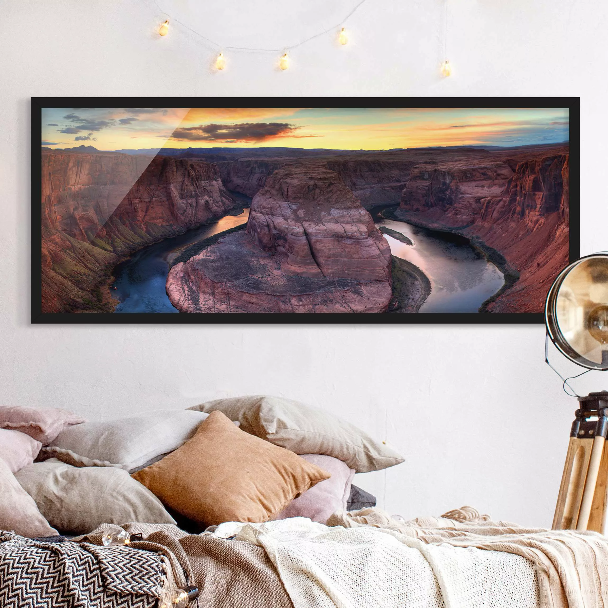 Bild mit Rahmen - Panorama Colorado River Glen Canyon günstig online kaufen