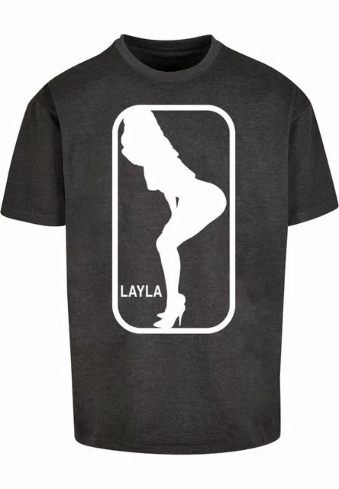 Merchcode T-Shirt Merchcode Herren Layla Dance X Oversize Tee (1-tlg) günstig online kaufen
