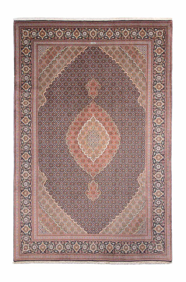 morgenland Orientteppich »Perser - Täbriz - 310 x 202 cm - dunkelblau«, rec günstig online kaufen
