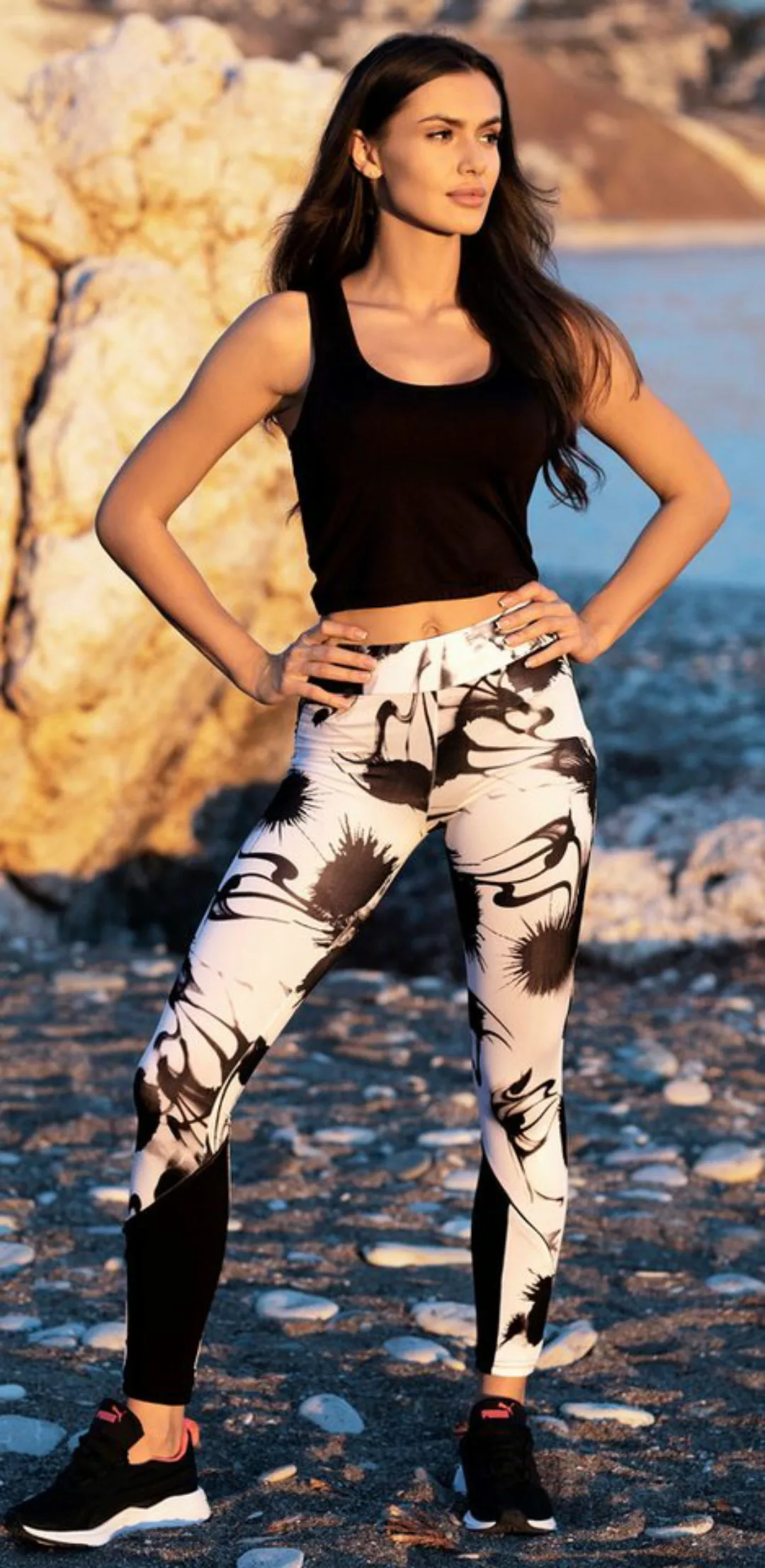 Bas Bleu Laufhose atmungsaktive Sportleggings, Leggings Leggins Fitness Spo günstig online kaufen