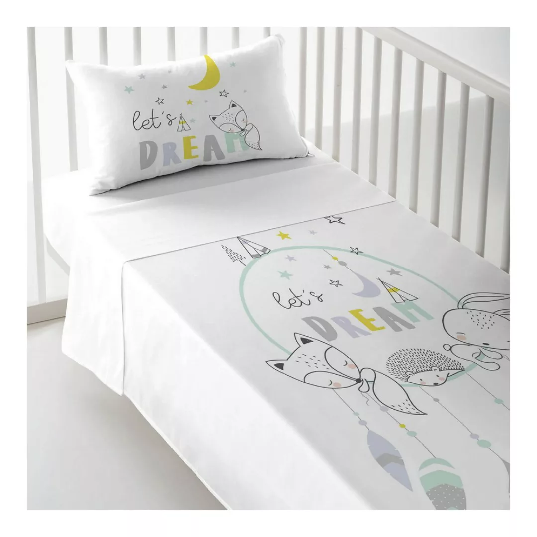 Oberes Betttuch Für Kinderbett Cool Kids Let's Dream A (80 Cm Babybett) günstig online kaufen