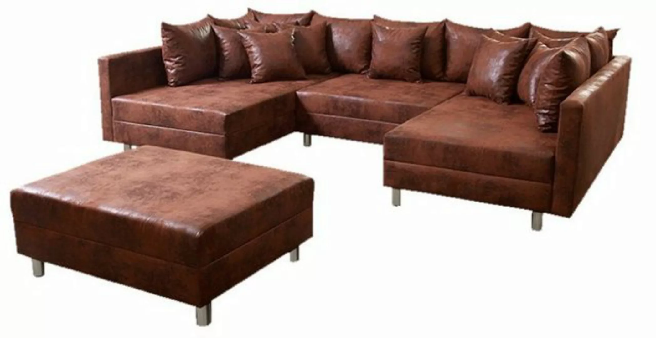 Küchen-Preisbombe Sofa Wohnlandschaft Sofa Couch Ecksofa Eckcouch Vintage b günstig online kaufen