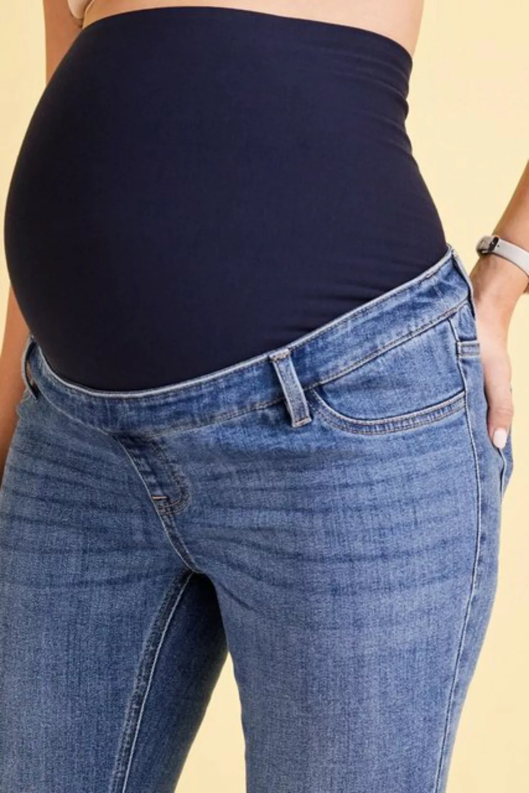 Next Umstandsjeans Umstandmode Slim-Fit-Jeans (1-tlg) günstig online kaufen