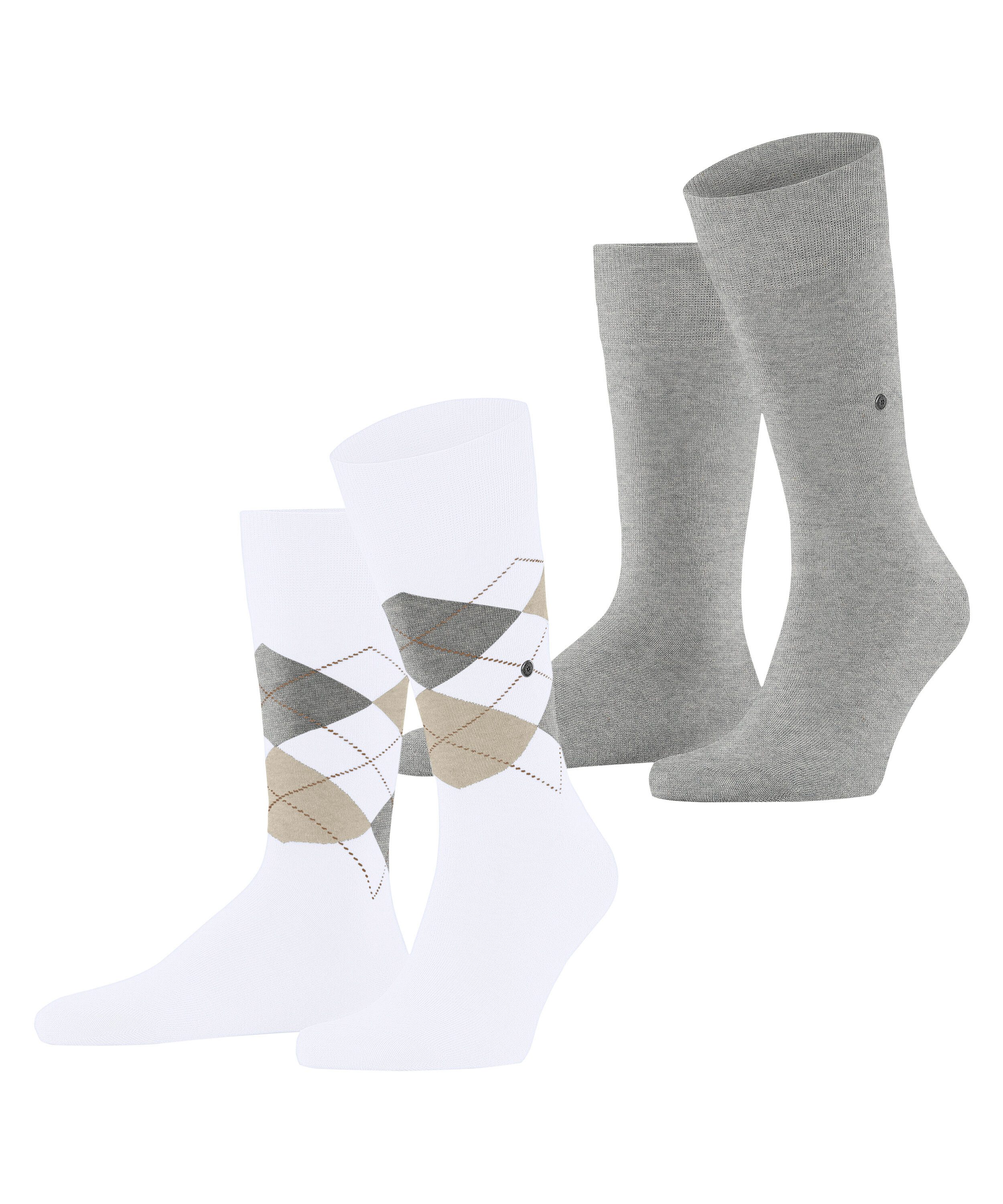 Burlington Socken Everyday Argyle Mix 2-Pack günstig online kaufen