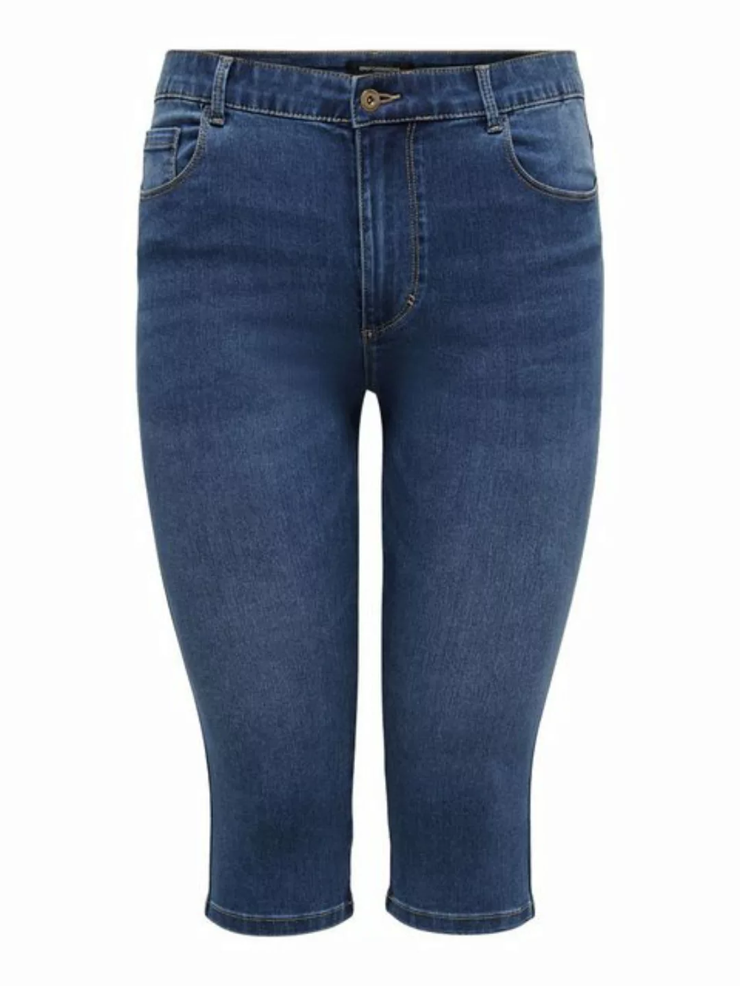 Carmakoma by Only Damen Capri Jeans CARAUGUSTA KNICKERS - Skinny Fit - Blau günstig online kaufen