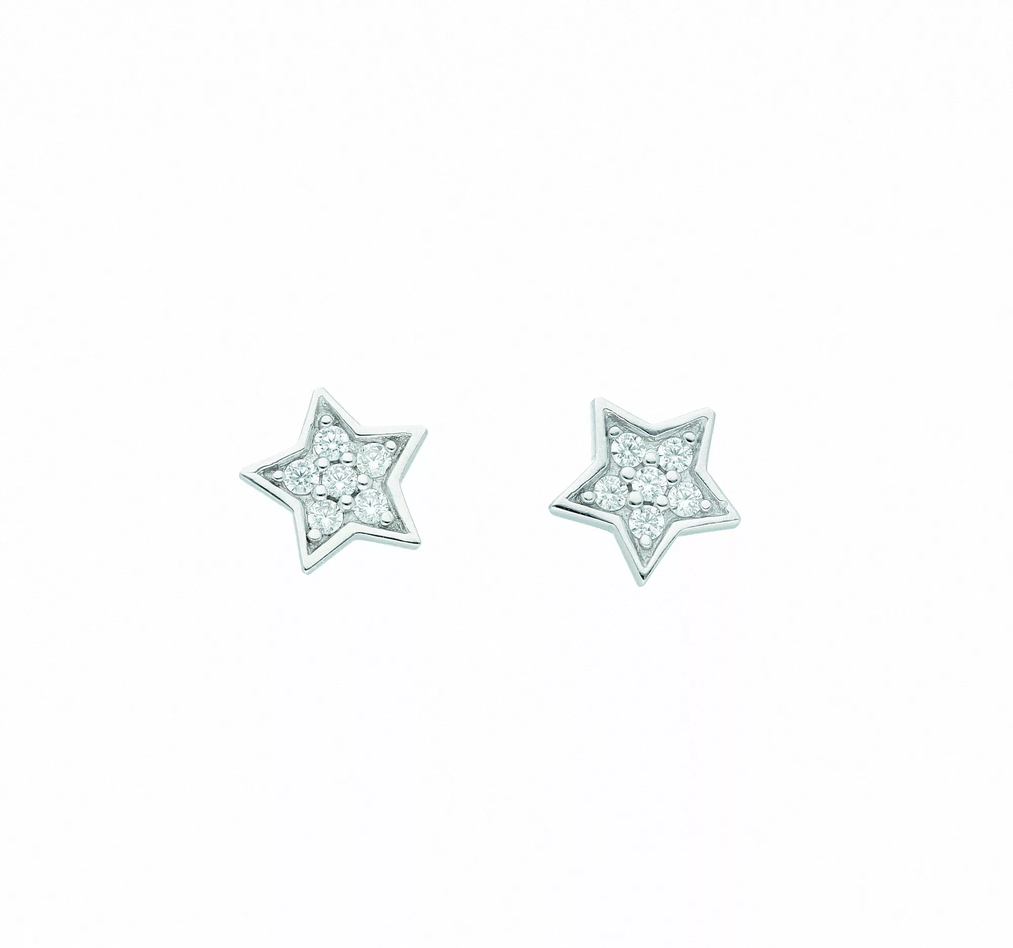 Adelia´s Paar Ohrhänger "1 Paar 925 Silber Ohrringe / Ohrstecker Stern mit günstig online kaufen