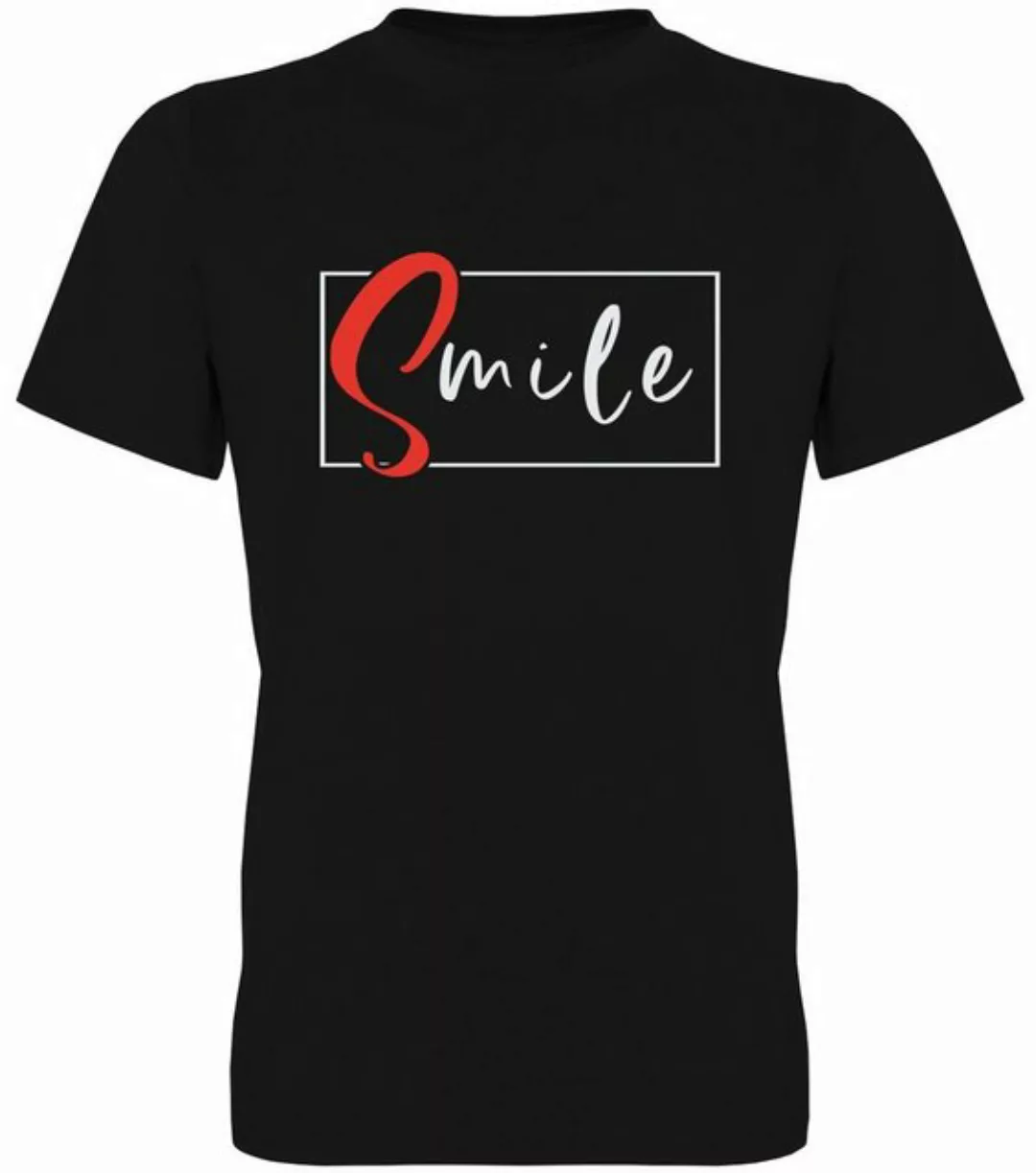 G-graphics T-Shirt Smile Herren T-Shirt, mit Frontprint, mit Spruch / State günstig online kaufen