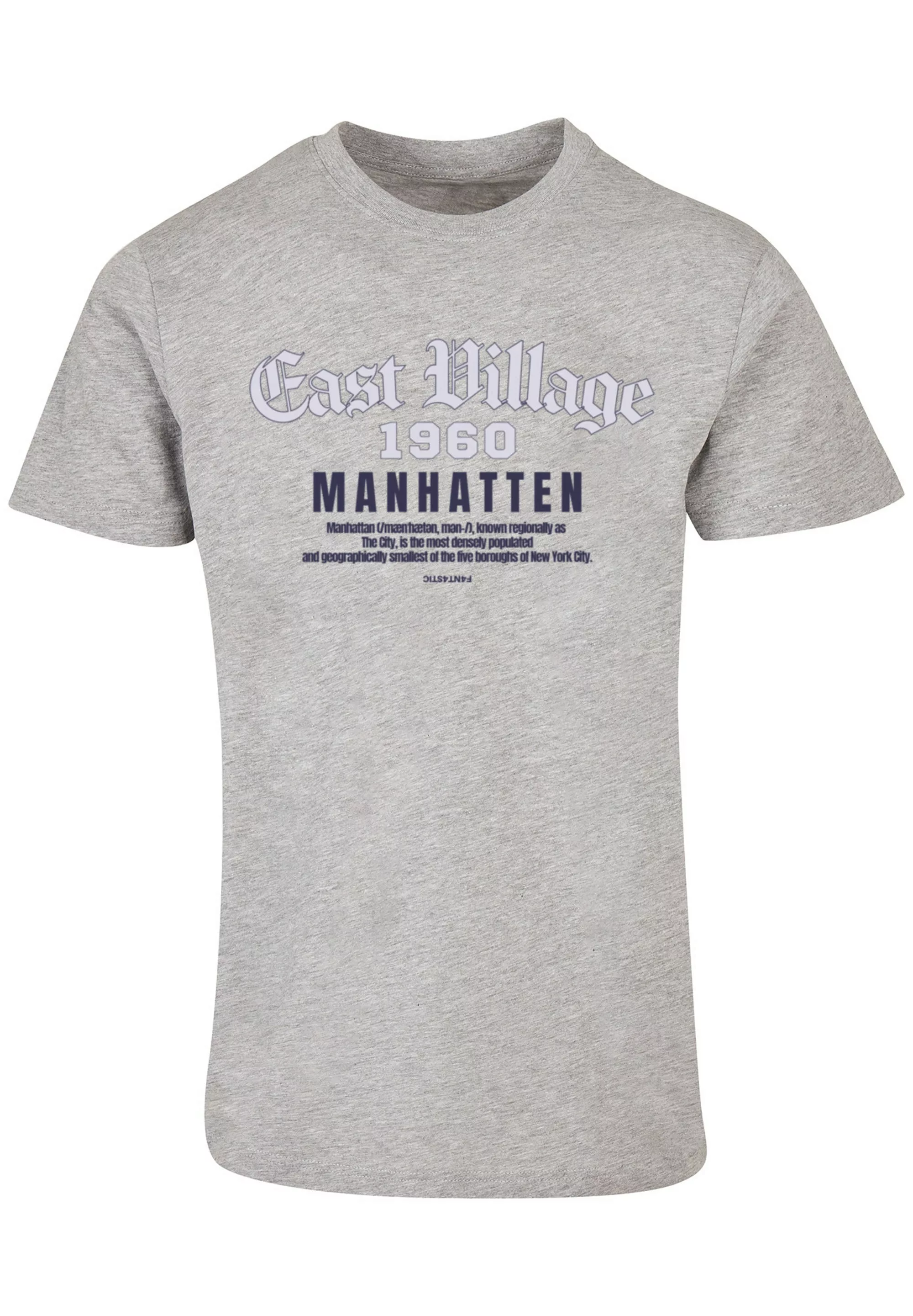 F4NT4STIC T-Shirt "East Village Manhatten TEE UNISEX", Print günstig online kaufen