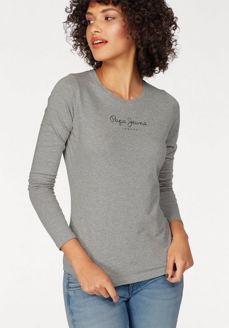 Pepe Jeans Damen Langarm-Shirt NEW VIRGINIA günstig online kaufen