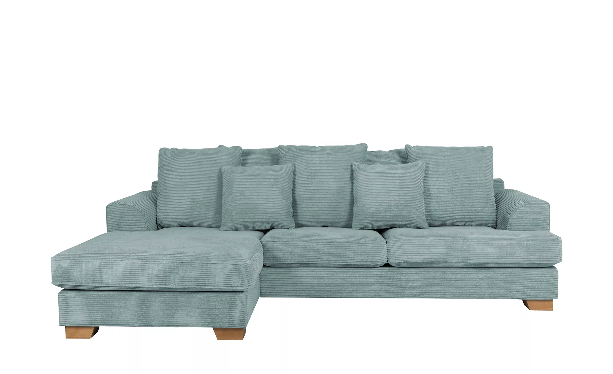 SOHO Ecksofa  Franka ¦ grün ¦ Maße (cm): B: 268 H: 87 T: 161.0 Polstermöbel günstig online kaufen