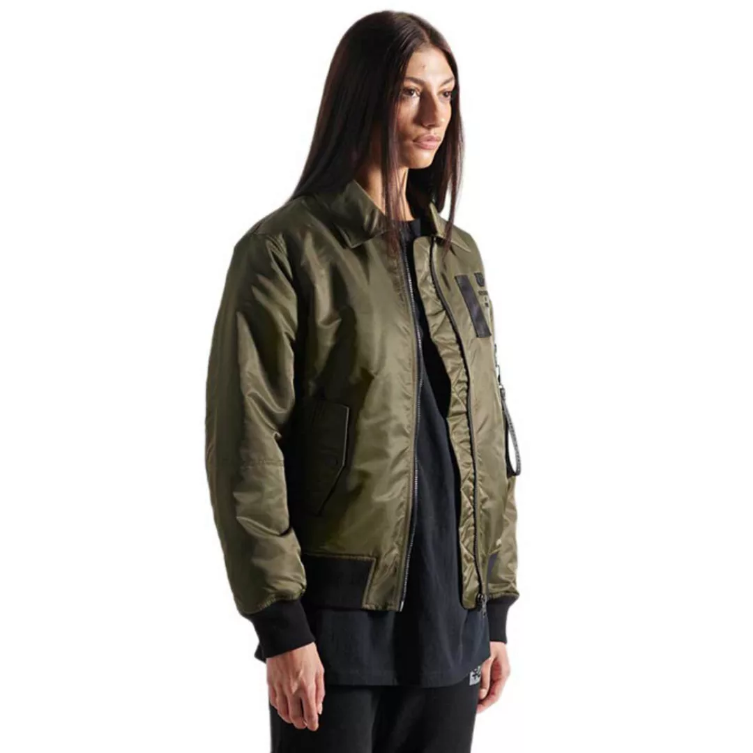 Superdry Energy Ma2 Jacke XL Khaki günstig online kaufen