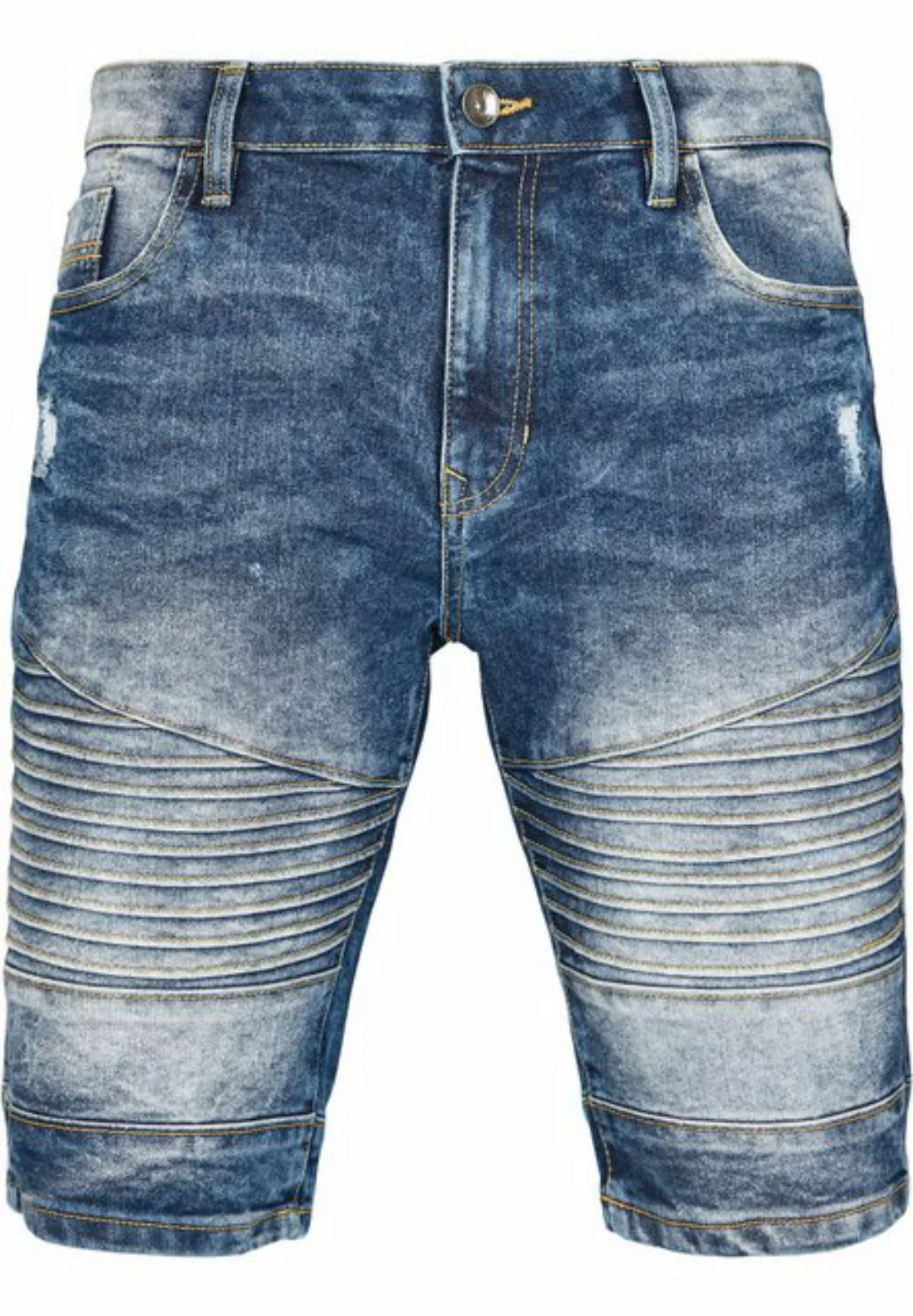 Southpole Regular-fit-Jeans Southpole Herren Jeansshorts Biker Denim günstig online kaufen