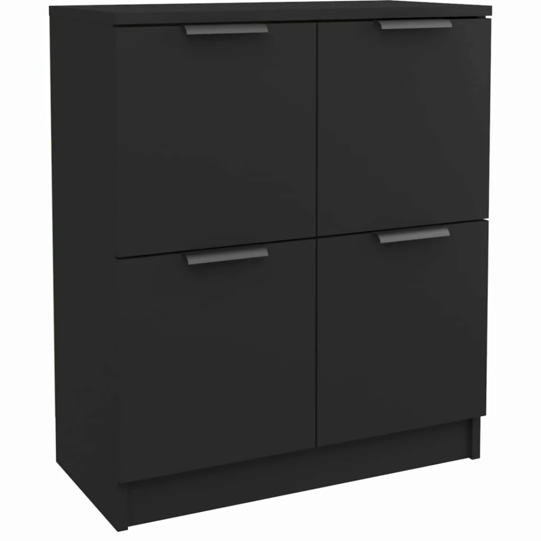 Vidaxl Sideboard Schwarz 60x30x70 Cm Holzwerkstoff günstig online kaufen