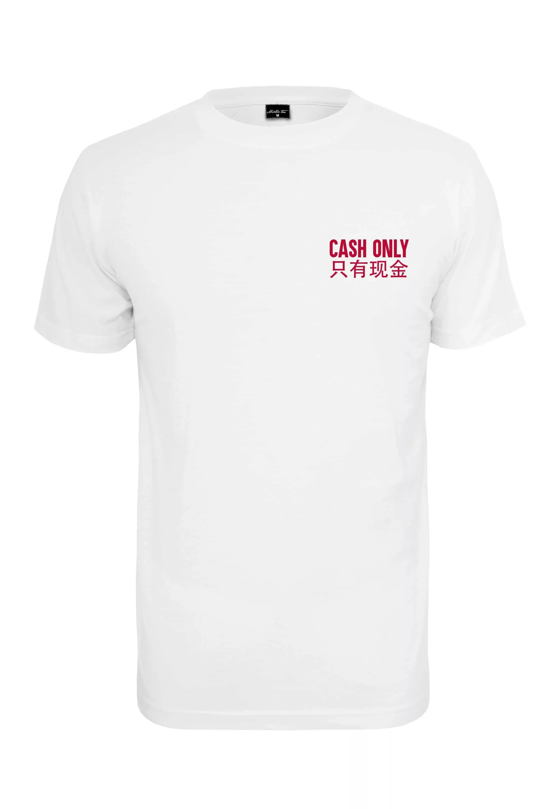 MisterTee Kurzarmshirt "MisterTee Herren Cash Only Tee" günstig online kaufen