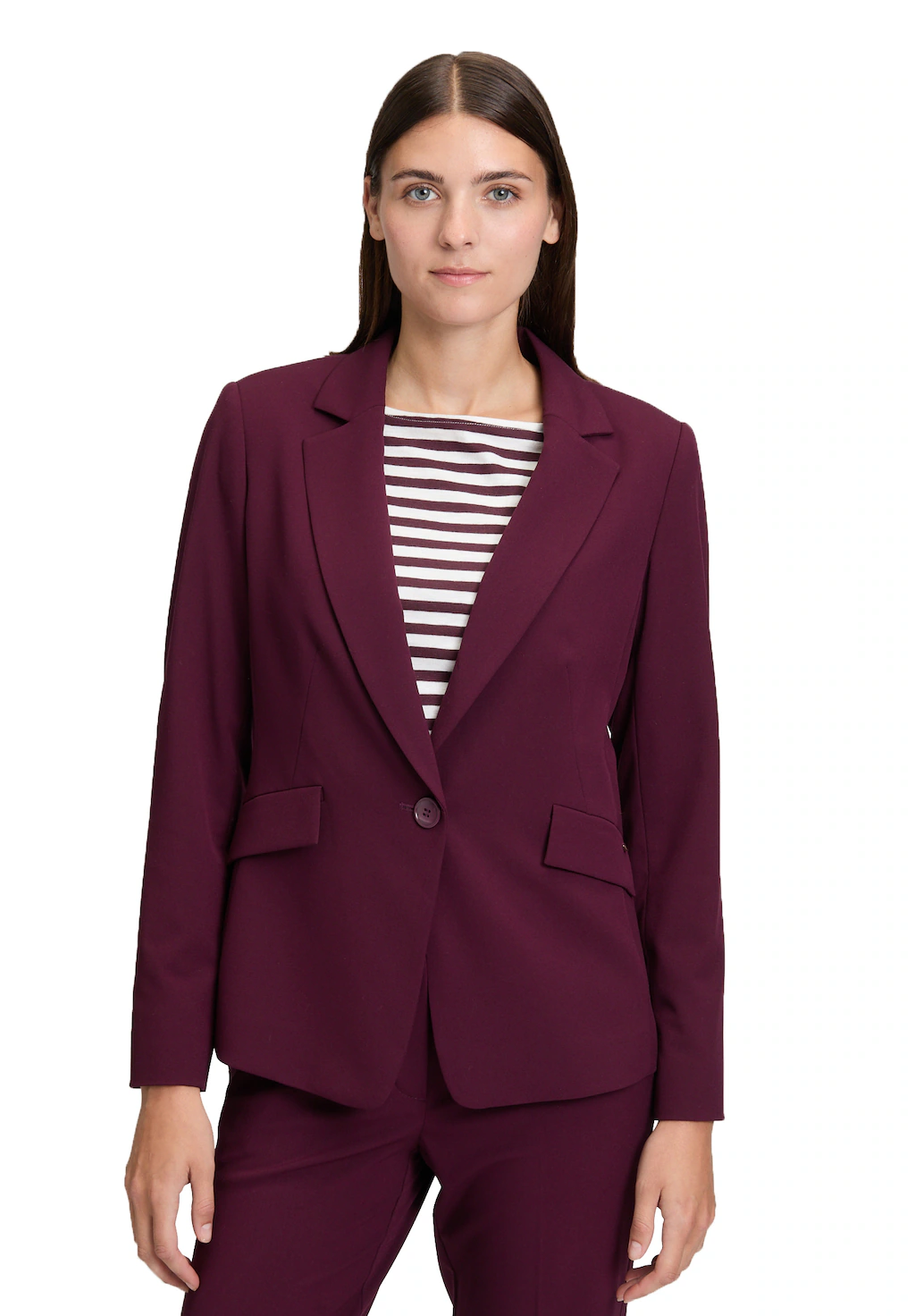 Betty&Co Kurzblazer "Betty & Co Damen Kurzblazer mit Taschen" günstig online kaufen