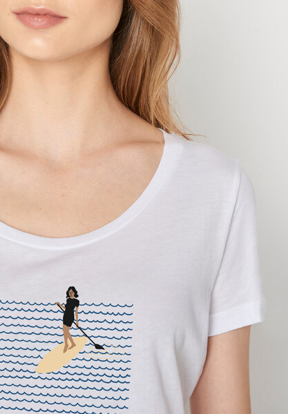 Lifestyle Stand Up Loves - T-shirt Für Damen günstig online kaufen
