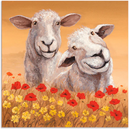 Artland Wandbild »Schafe«, Haustiere, (1 St.), als Alubild, Outdoorbild, Le günstig online kaufen