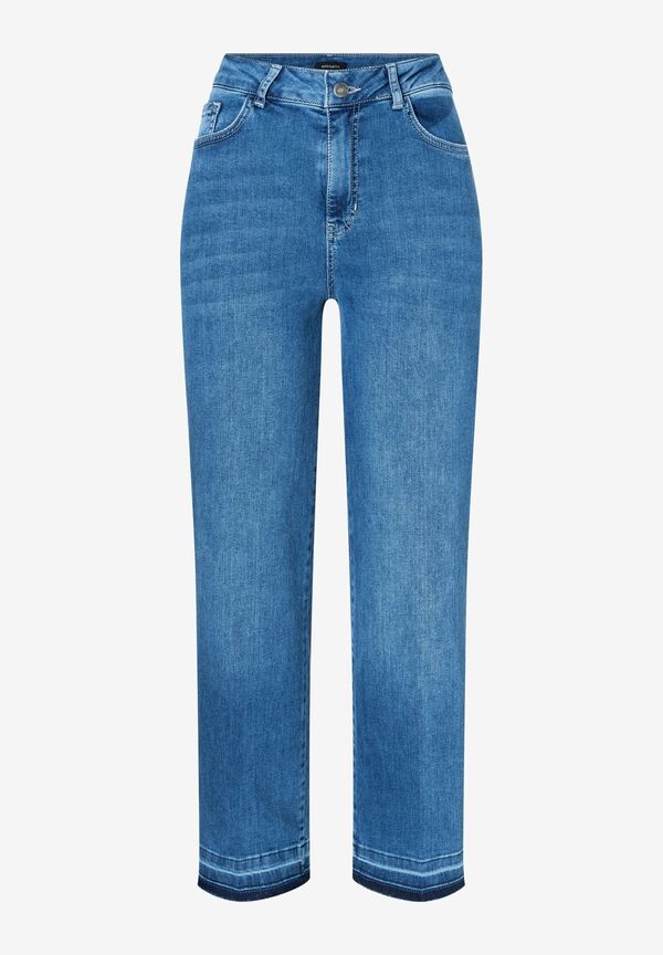 Jeans, offener Saum, Herbst-Kollektion günstig online kaufen