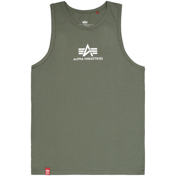 Alpha Industries  T-Shirts & Poloshirts Basic Tank ML - dark olive günstig online kaufen