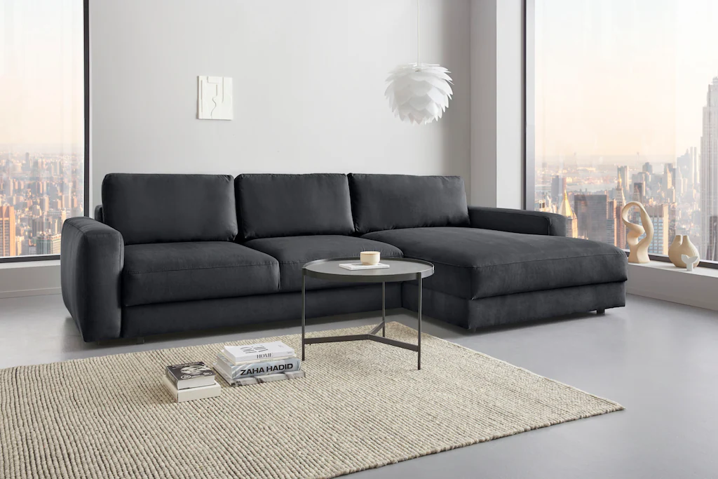 Places of Style Ecksofa "Bloomfield, L-Form", wahlweise mit Bettfunktion un günstig online kaufen