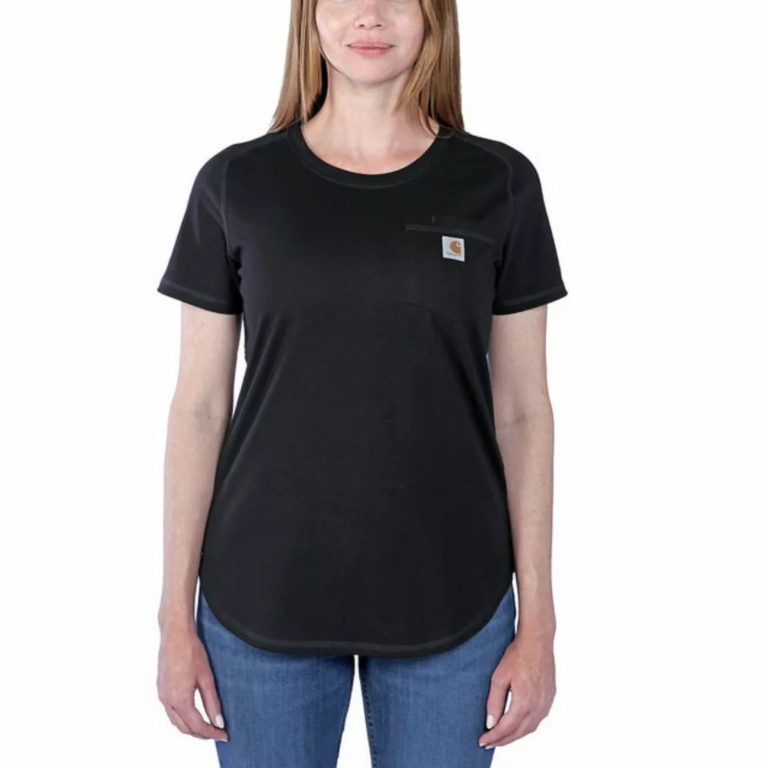 Carhartt T-Shirt Damen Force mit Brusttasche günstig online kaufen