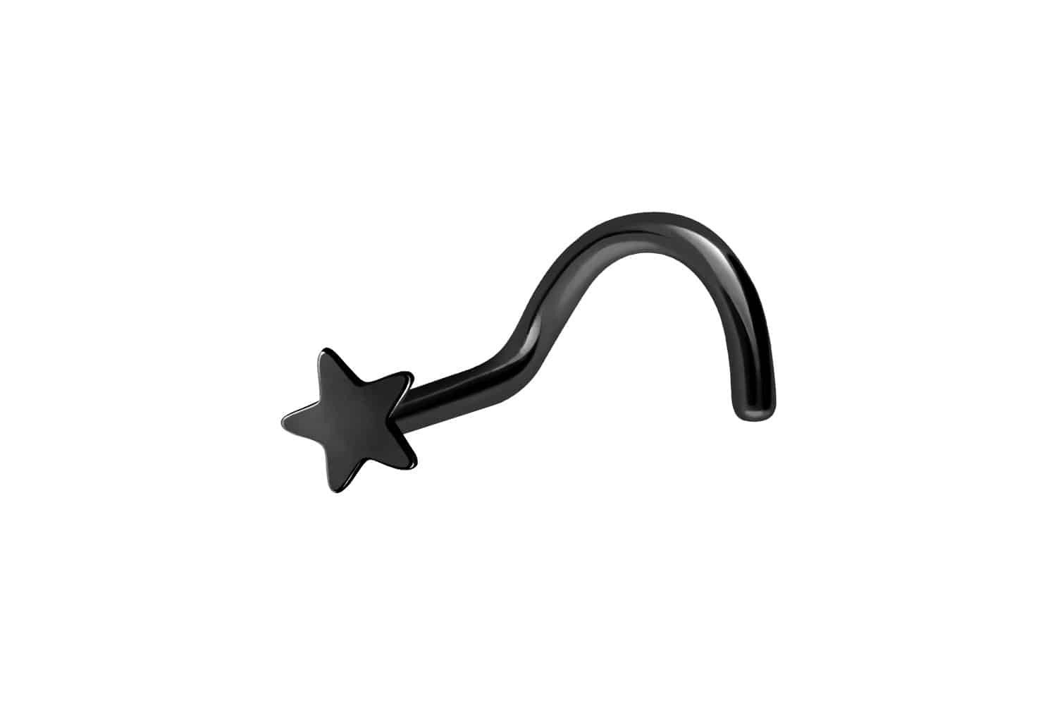 PIERCINGLINE Nasenpiercing Chirurgenstahl Nasenstecker STERN (Nasenstecker günstig online kaufen