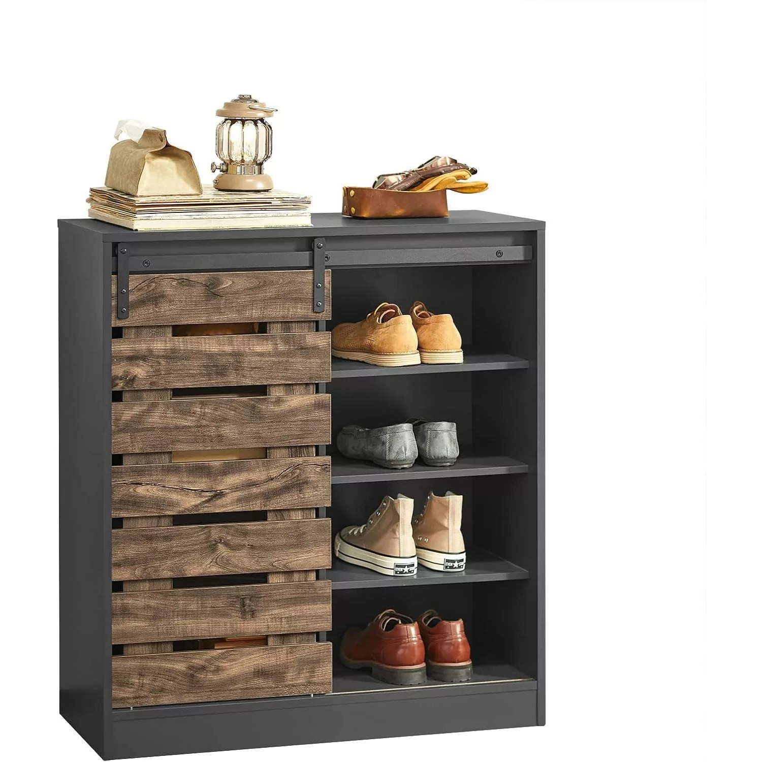 SoBuy Sideboard Schuhschrank Kommode Küchenschrank Flurschrank Lowboard FSB günstig online kaufen