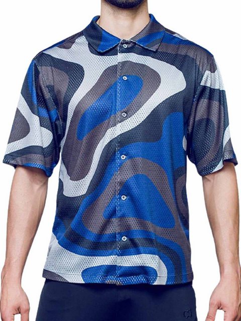 Supawear T-Shirt Supawear Short Sleeve Mesh Shirt Blue Combo Print M günstig online kaufen