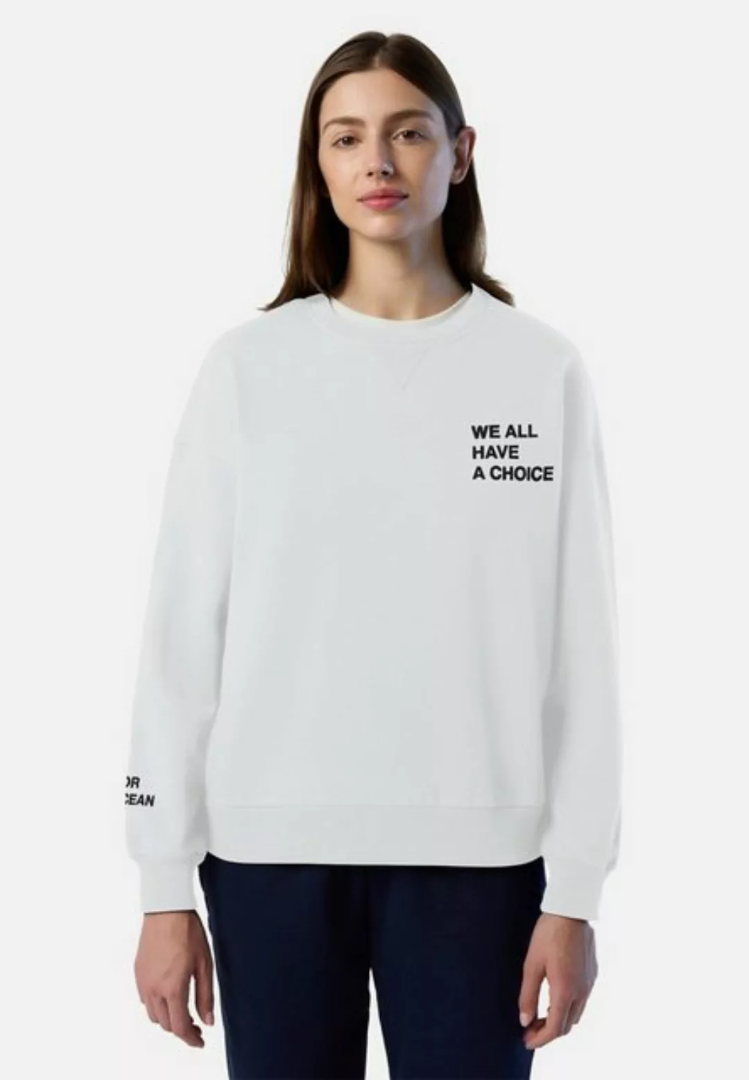 North Sails Sweatshirt Sweatshirt mit Slogan mit klassischem Design günstig online kaufen