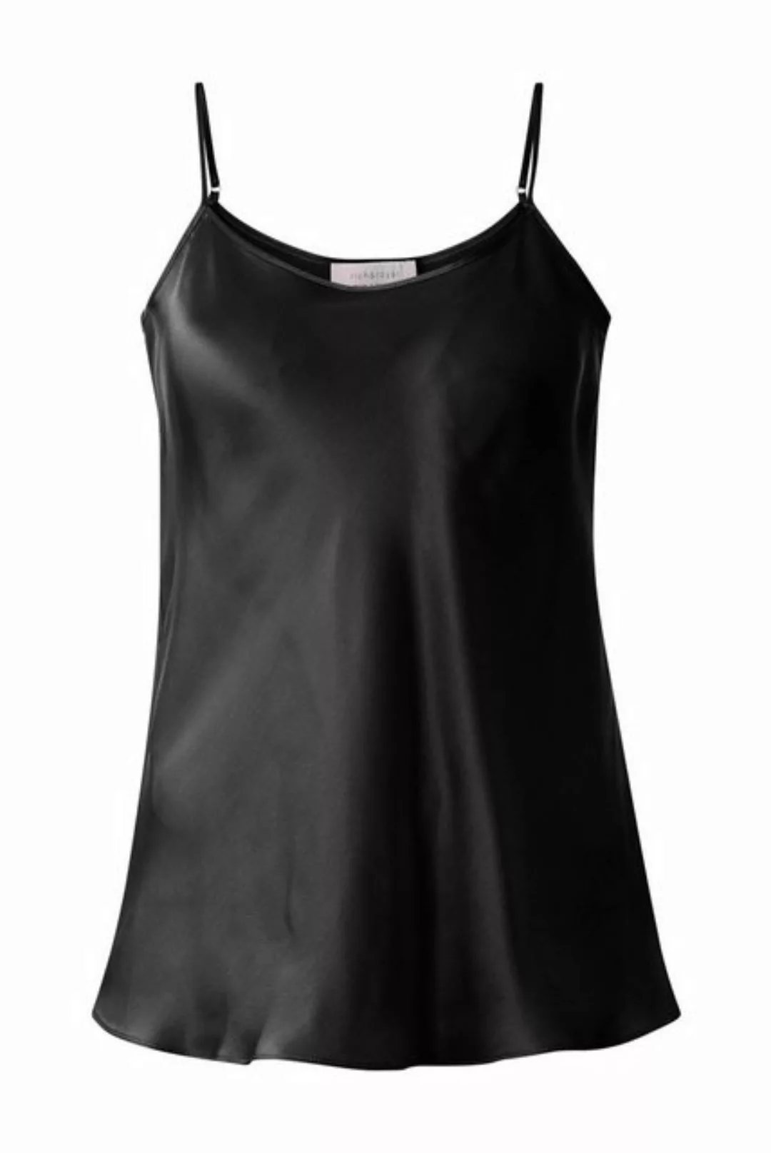 Rich & Royal T-Shirt Damen Top mit Seide SATIN SPAGHETTI TOP (1-tlg) günstig online kaufen
