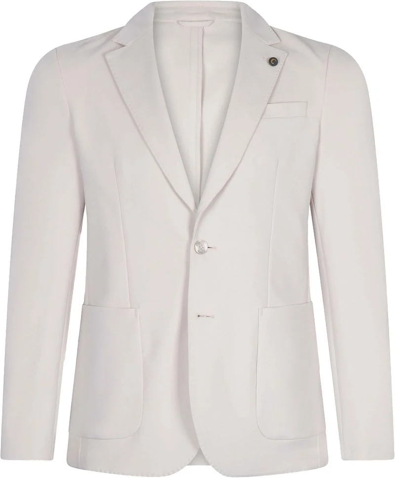 Cavallaro Zeradino Blazer Ecru - Größe 52 günstig online kaufen