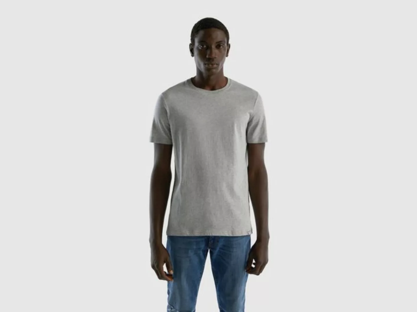 United Colors of Benetton T-Shirt mit Markenlabel günstig online kaufen