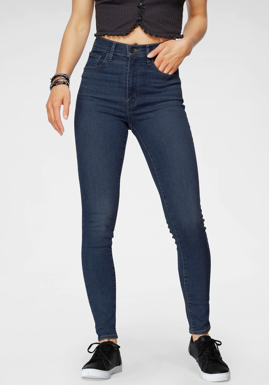 Levis Skinny-fit-Jeans "Mile High Super Skinny", High Waist günstig online kaufen