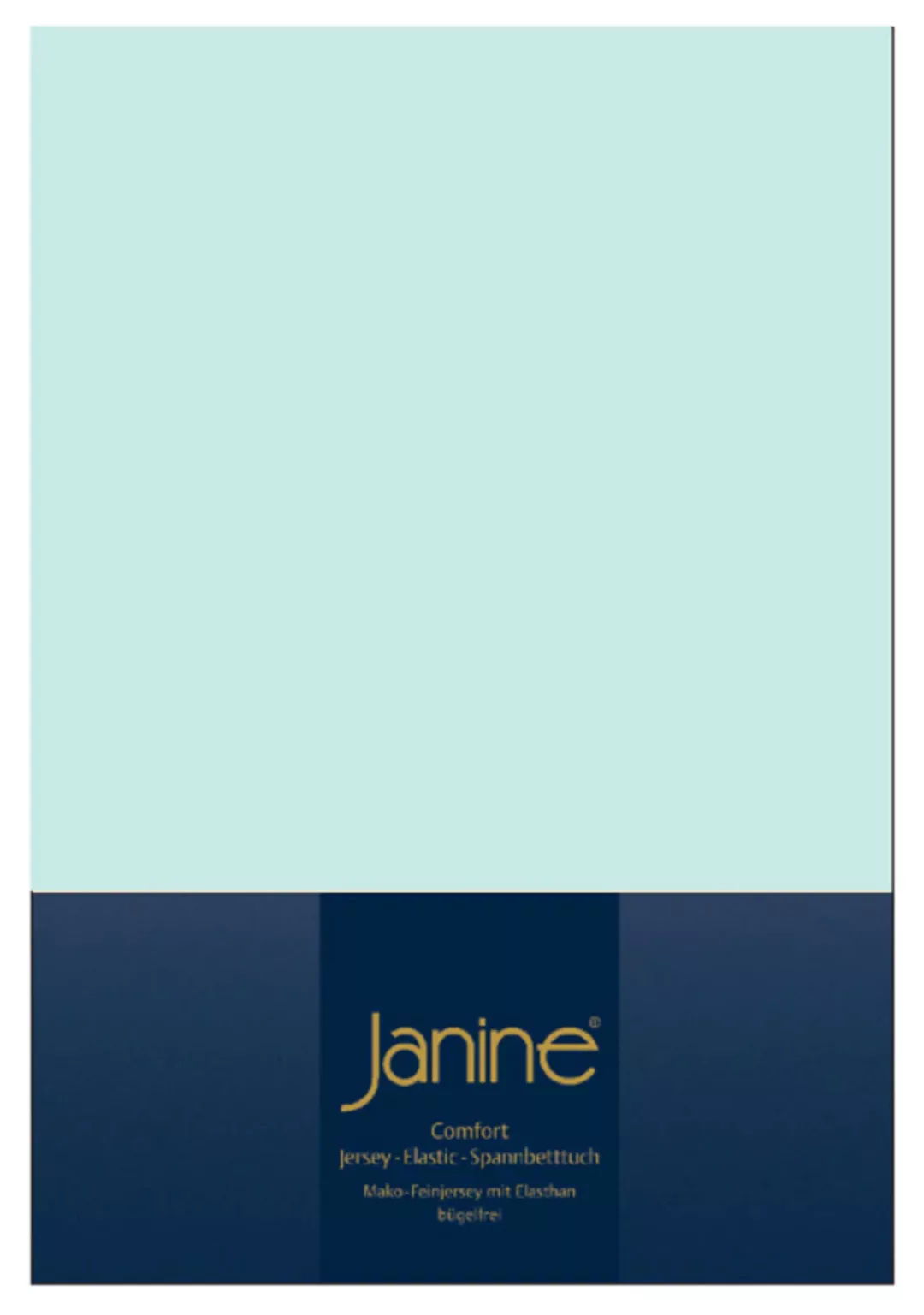 Janine Janine Spannbetttuch Elastic-Jersey 5002 taupe Größe:  150x200 cm günstig online kaufen