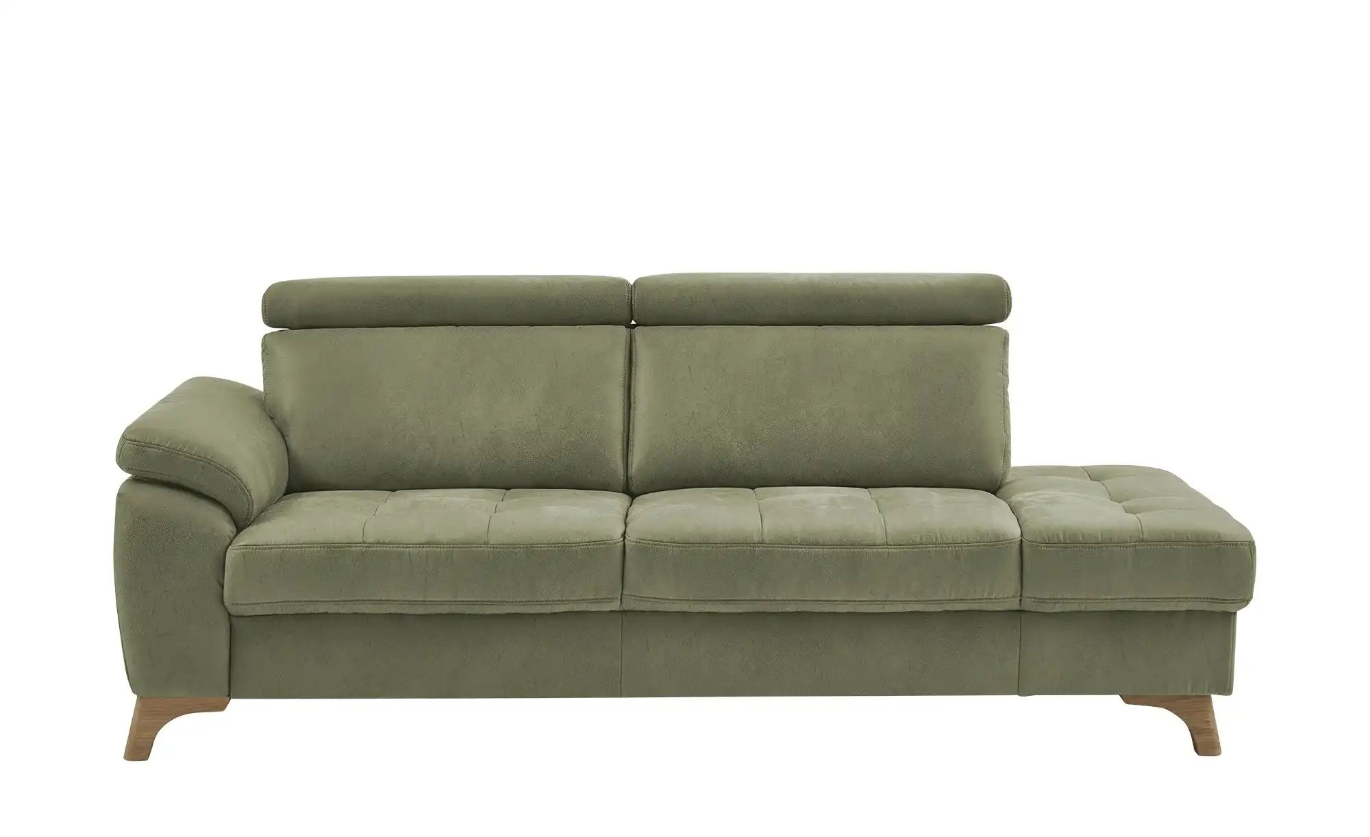 meinSofa Recamiére  Chloris ¦ grün ¦ Maße (cm): B: 221 H: 107 T: 102 Polste günstig online kaufen