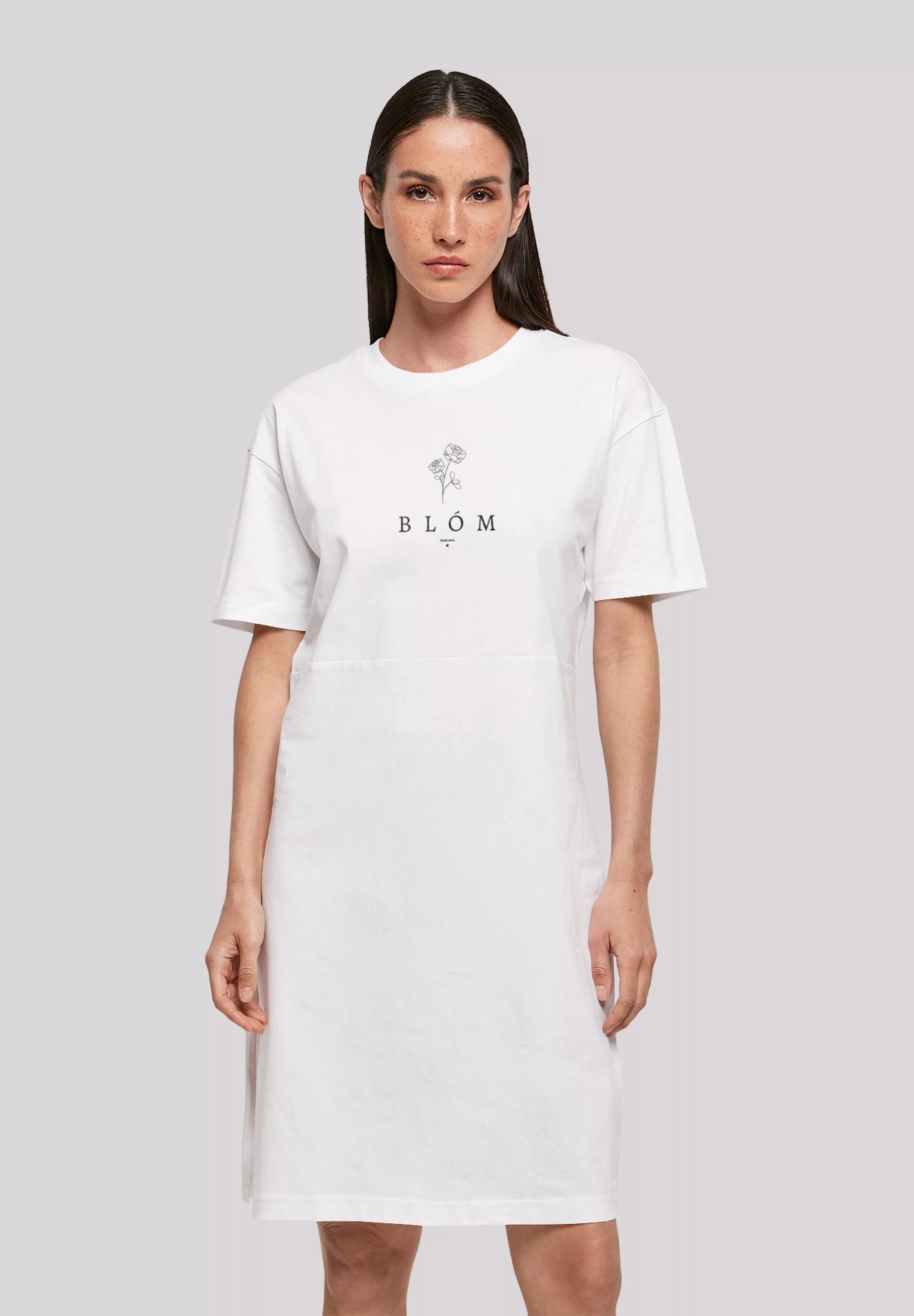 F4NT4STIC Shirtkleid "Blóm Rose" günstig online kaufen